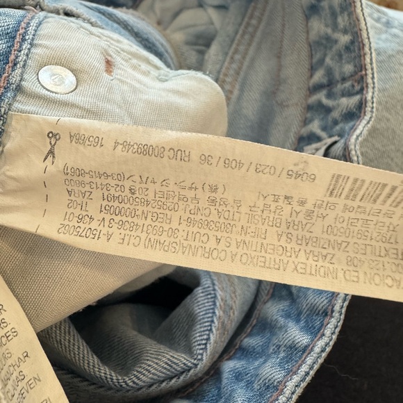 Zara Full Length Wide Leg Jeans - Picture 10 of 10